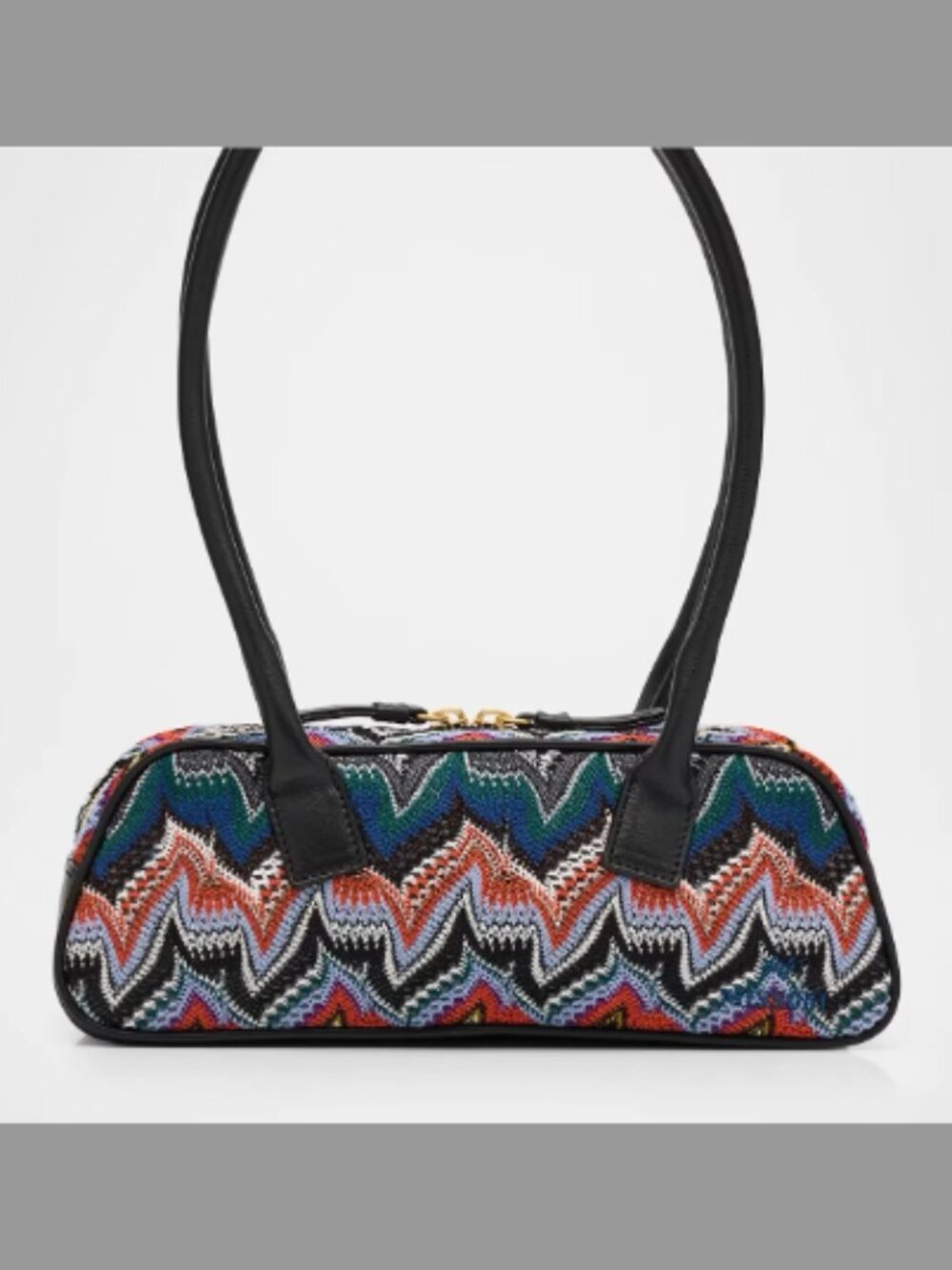 Missoni NWT Zig Zag Cotton Bowling Shoulder Bag (ORIG. $740)